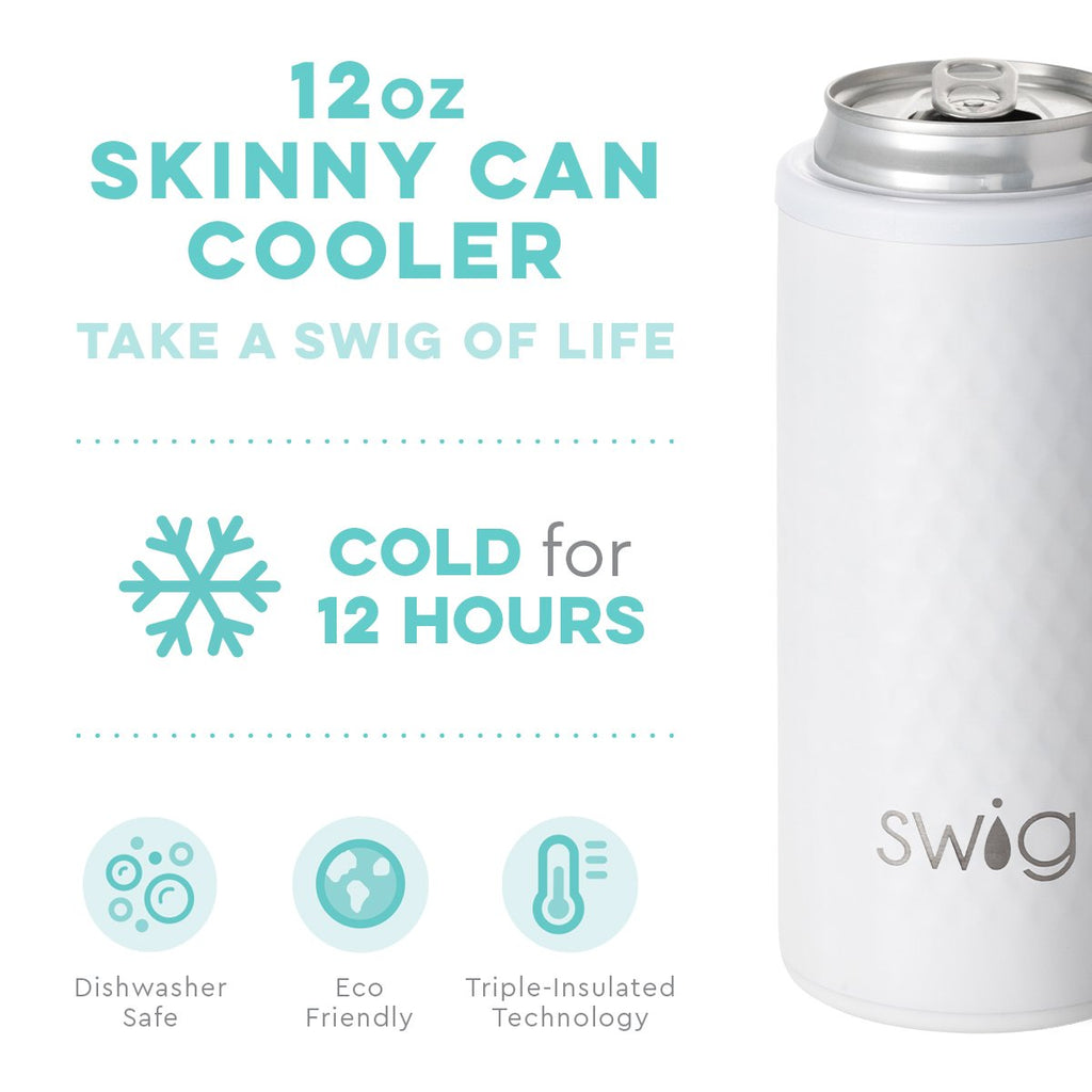 Swig: Golf Partee Skinny Can Cooler (12oz)