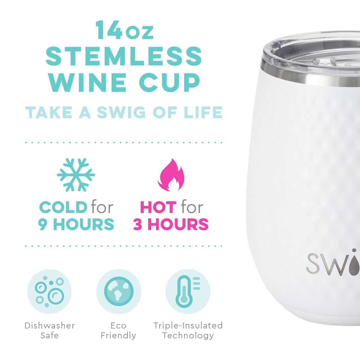 Swig Golf Partee Wine Cup - Thumbnail 4